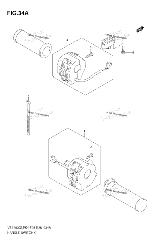 Handle Switch (Vs1400k5)