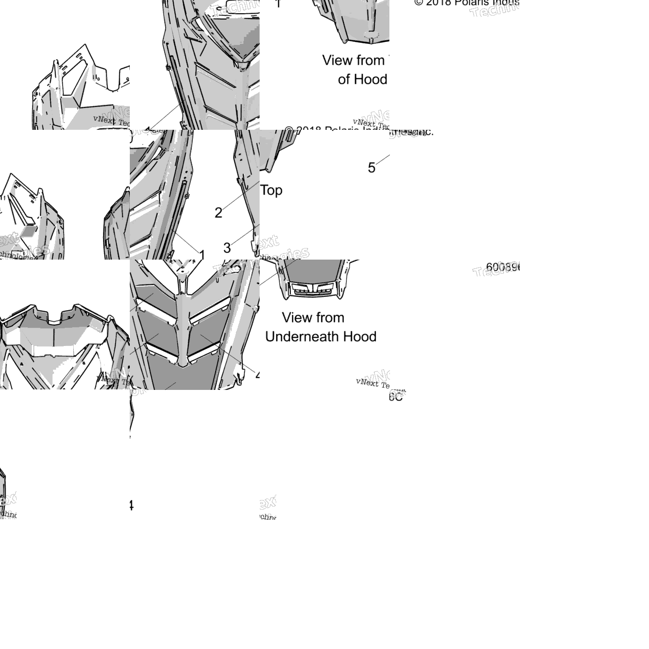 Body, Hood Foam/Seal