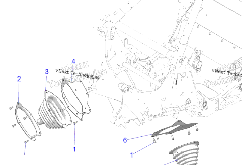 Chassis, Tie Rod Boot Asm