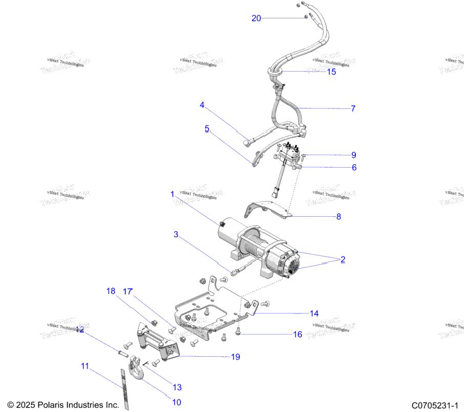 Accessory, Winch