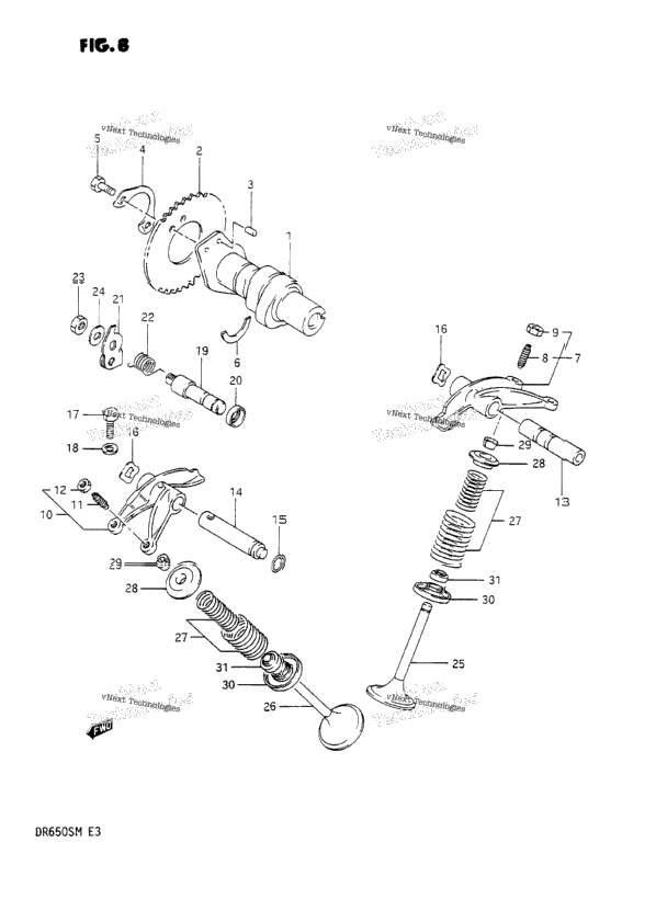 Cam Shaft - Valve