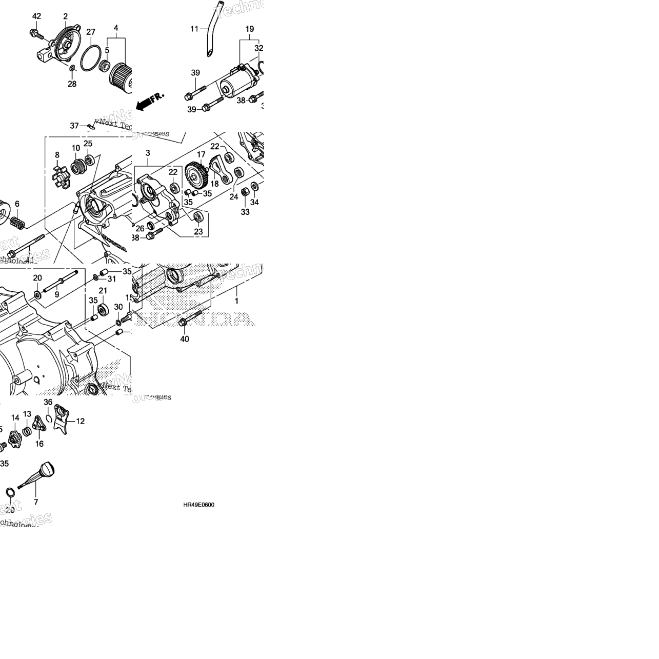 Front Crankcase Cover