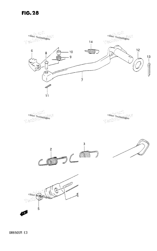 Stand - Rear Brake