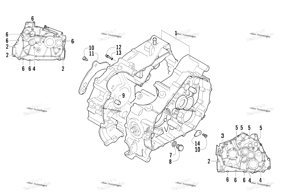 Crankcase Assembly