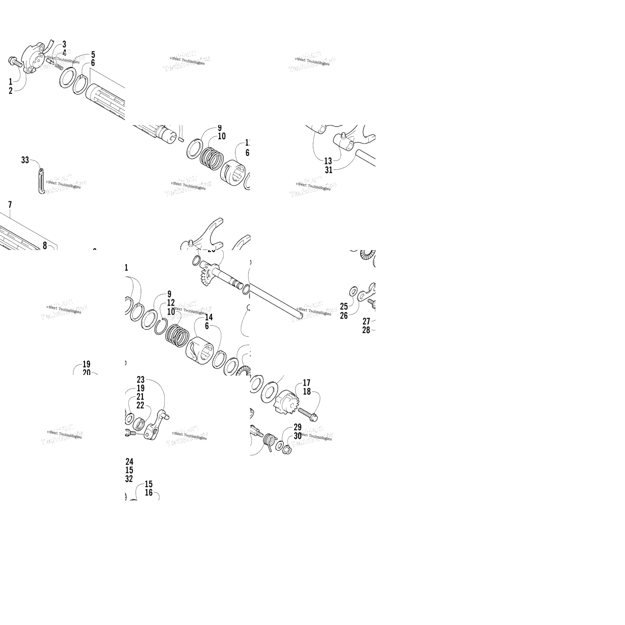 Gear Shifting Assembly