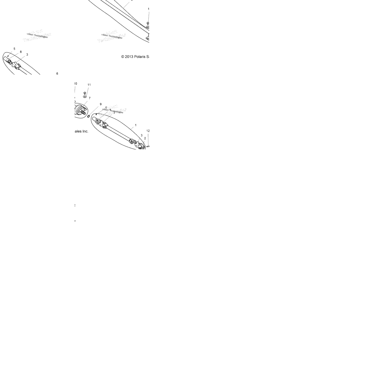 Drive Train, Prop Shaft