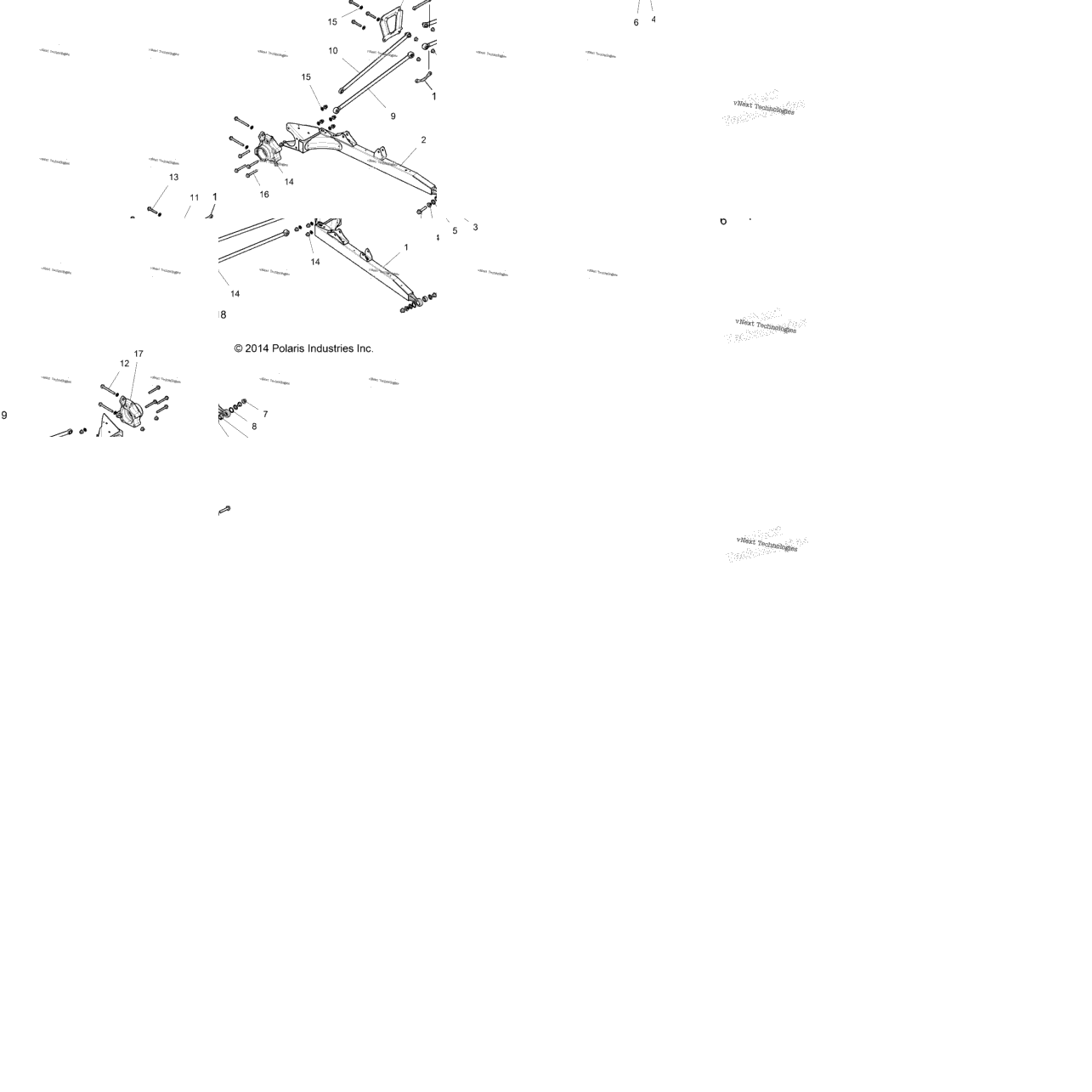 Suspension, Rear Control Arms