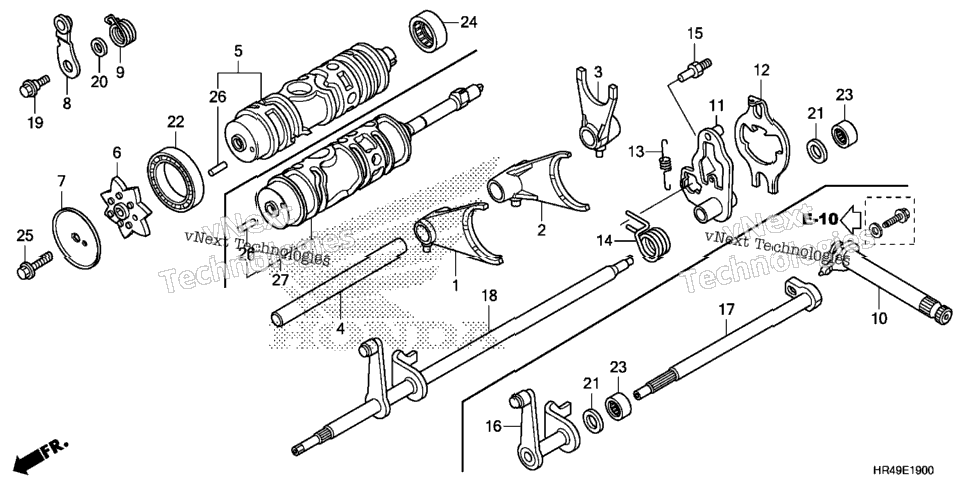 Gearshift Fork