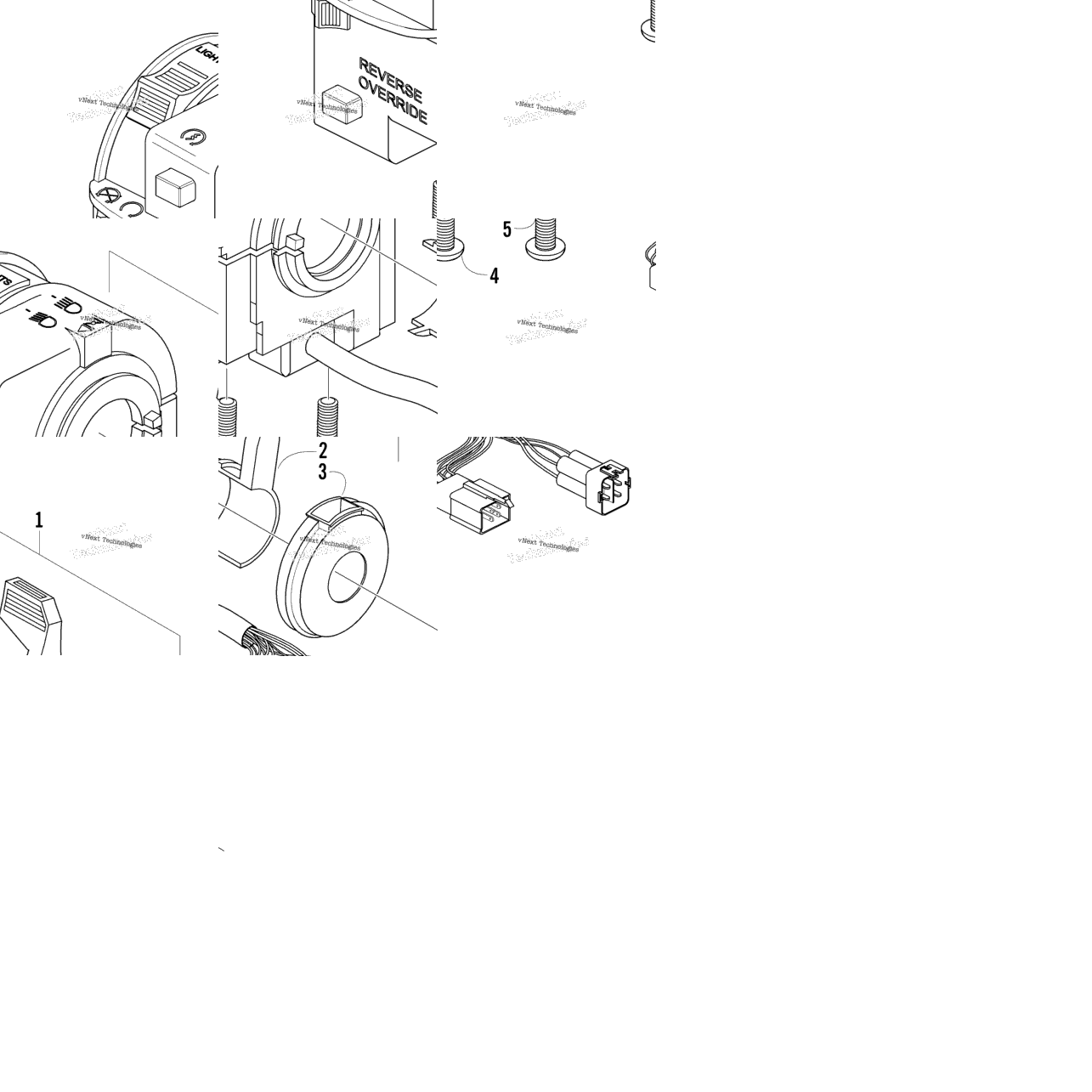 Control Switch Housing Assembly