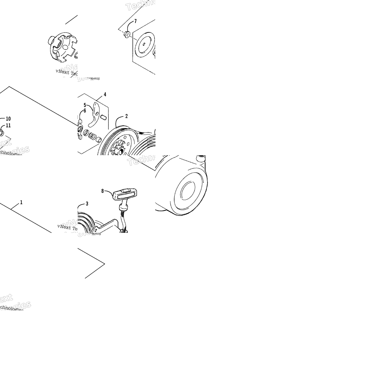 Recoil Starter Assembly