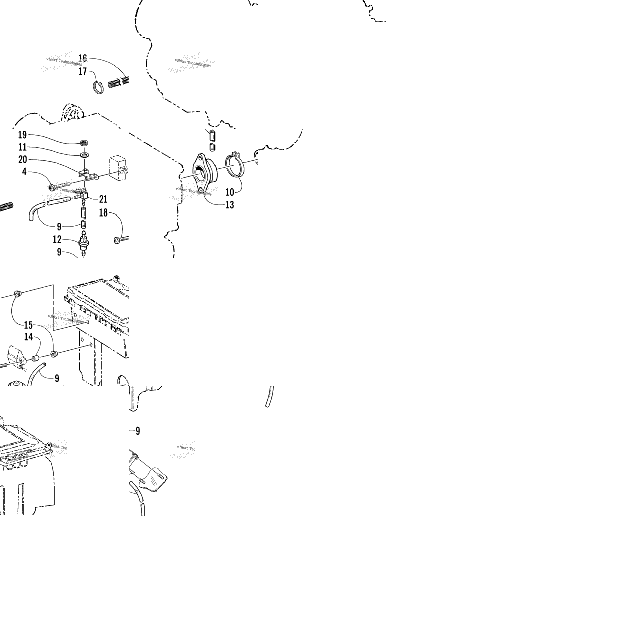 Carburetor And Fuel Pump Assembly