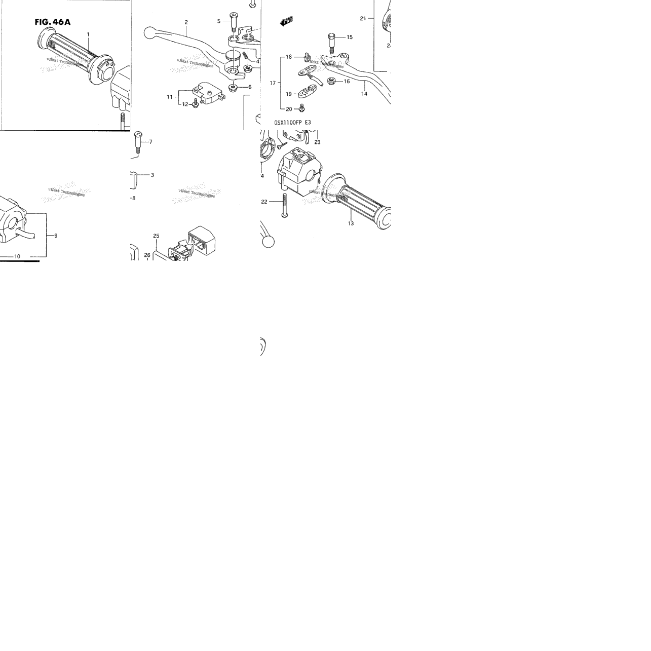 Handle Switch (Model K/L/M/N/P)
