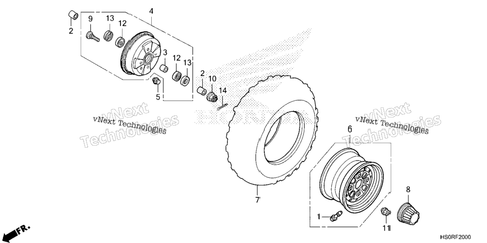 FRONT WHEEL