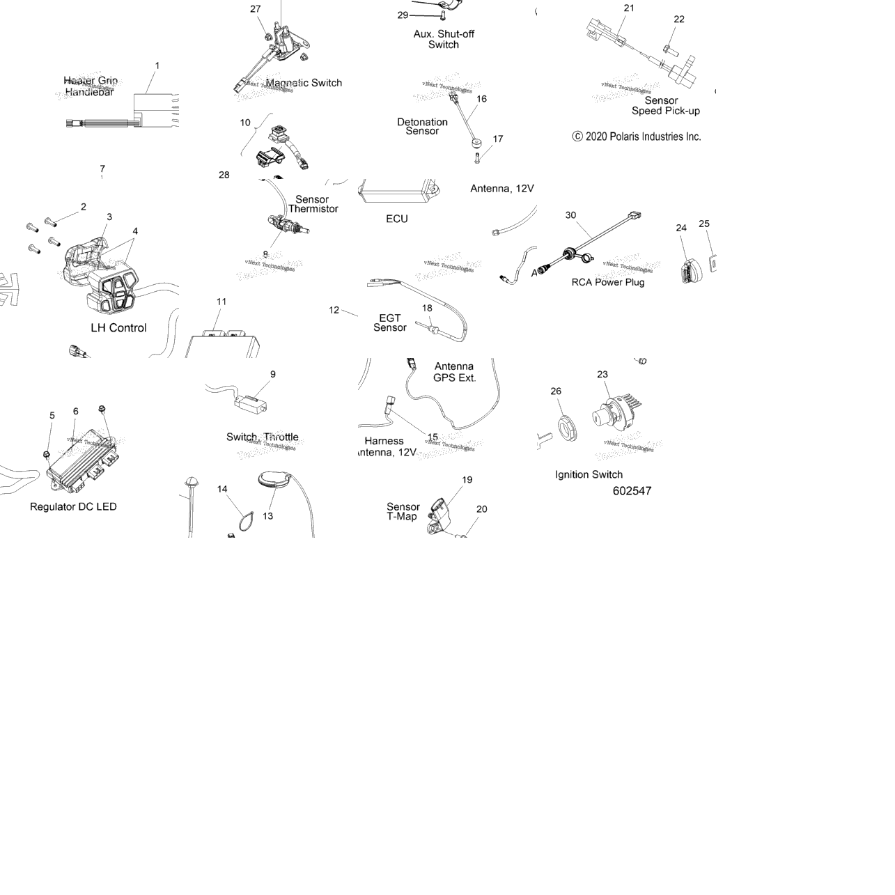 Electrical, Switches, Sensors & Components All Options