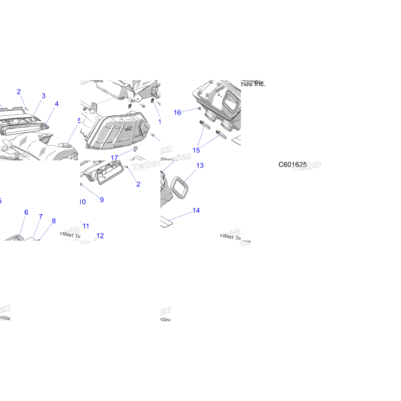 Engine, Air Intake System All Options