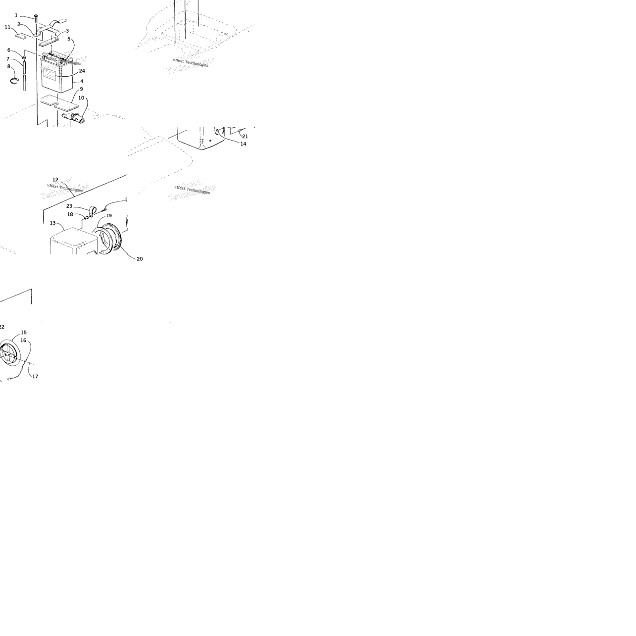 Storage Box And Battery Assembly