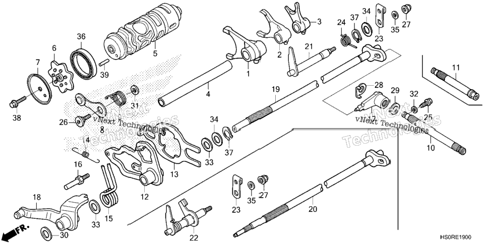 GEARSHIFT DRUM
