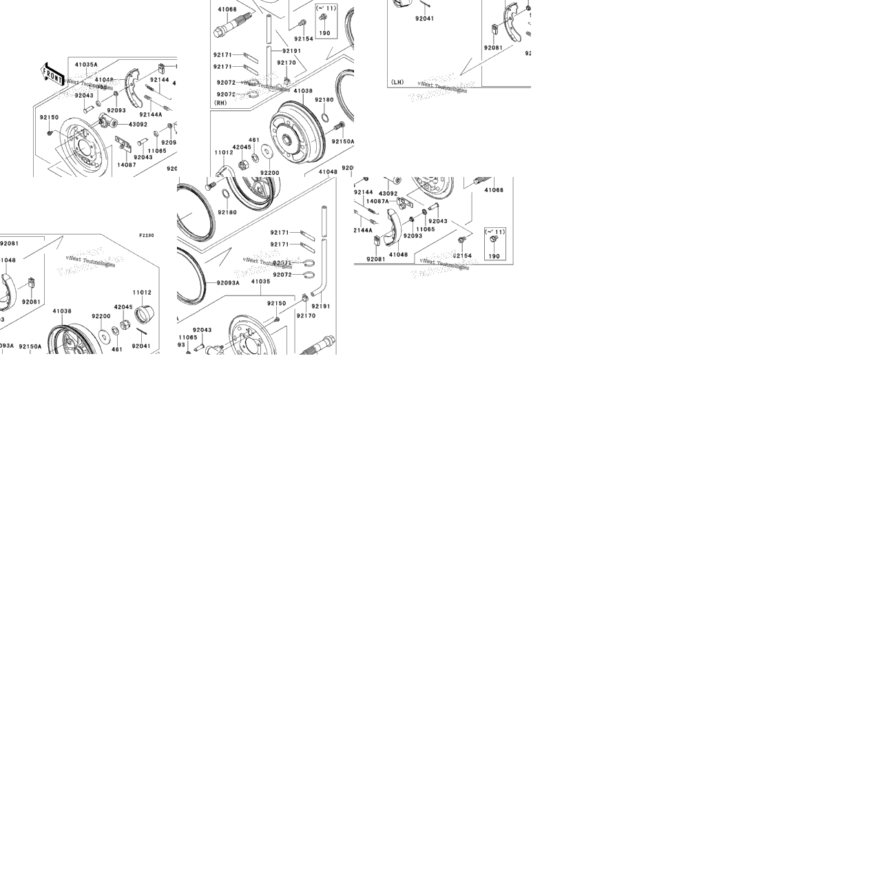 Front Hubs/Brakes