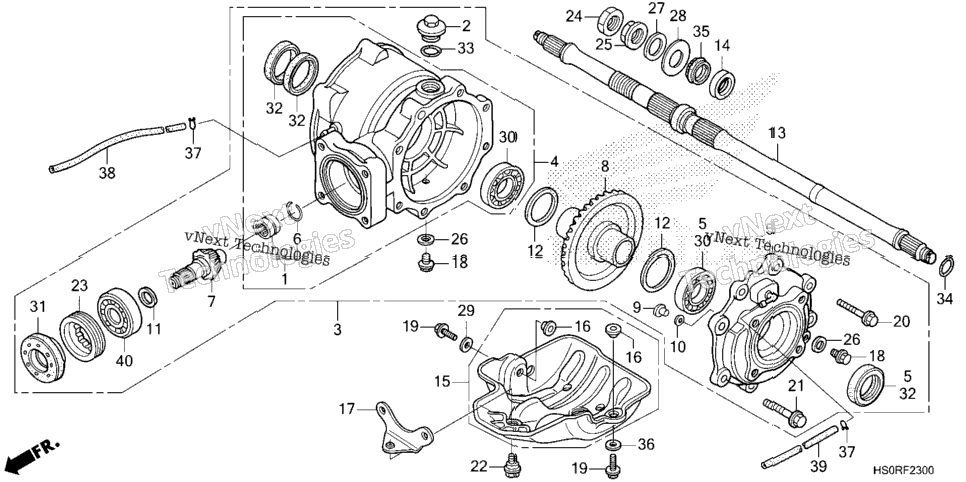 REAR FINAL GEAR