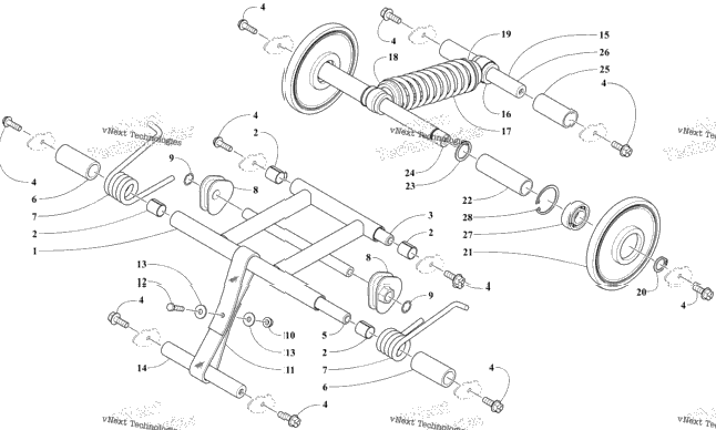 Rear Suspension Arm Assemblies