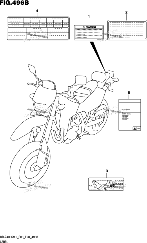 Label (Dr-Z400s:E33)