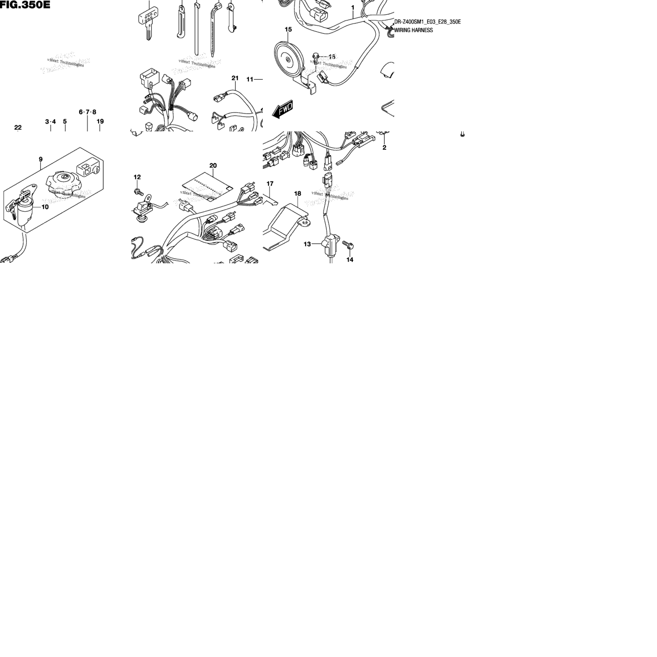 Wiring Harness (Dr-Z400s:E33)