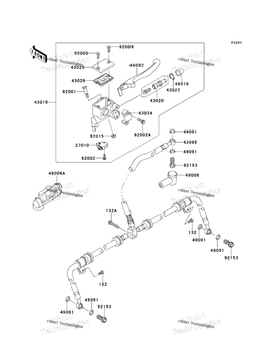 Front Master Cylinder