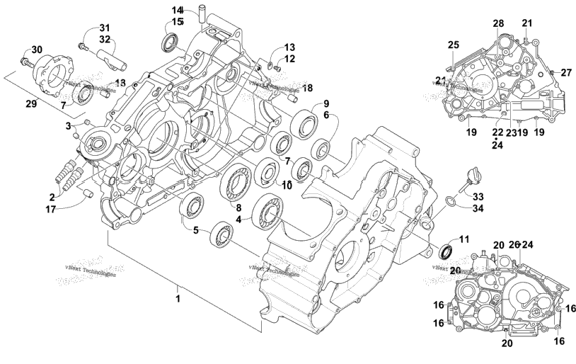 Crankcase Assembly