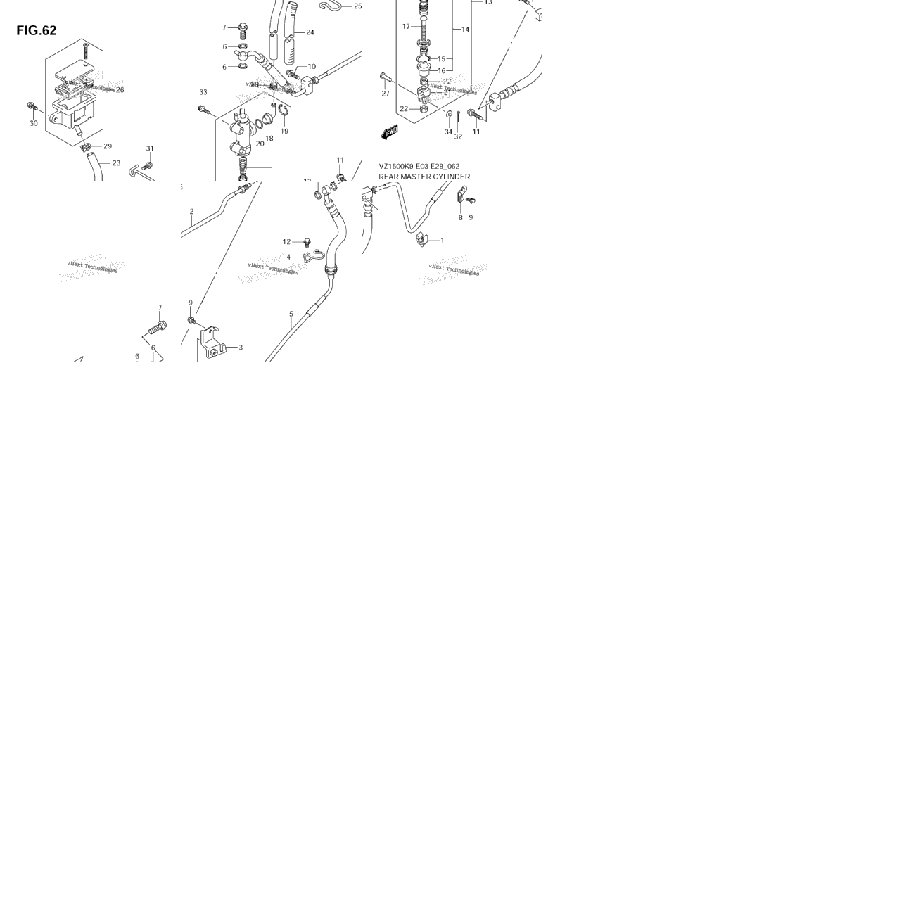 Rear Master Cylinder