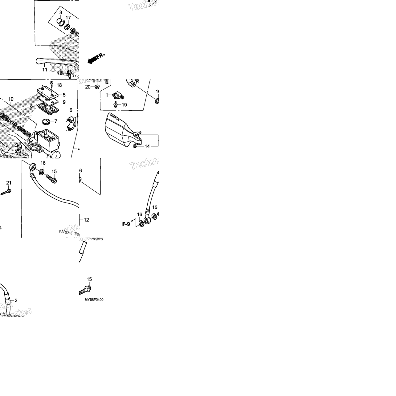 Front Brake Master Cylinder
