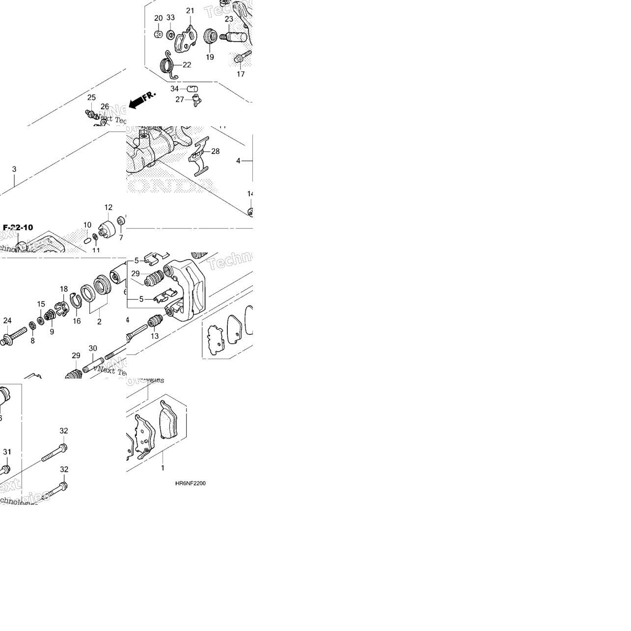 Rear Brake Caliper