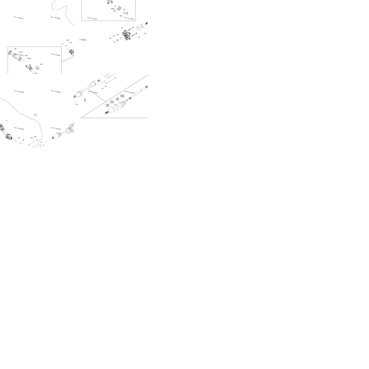 Drive - Rear - Common Parts