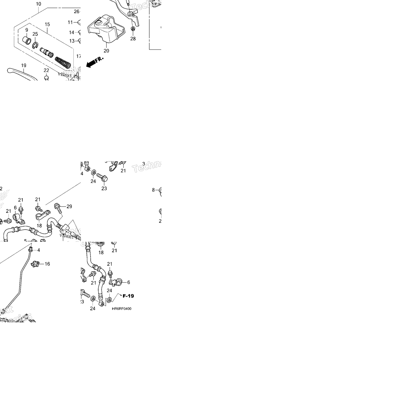 Front Brake Master Cylinder