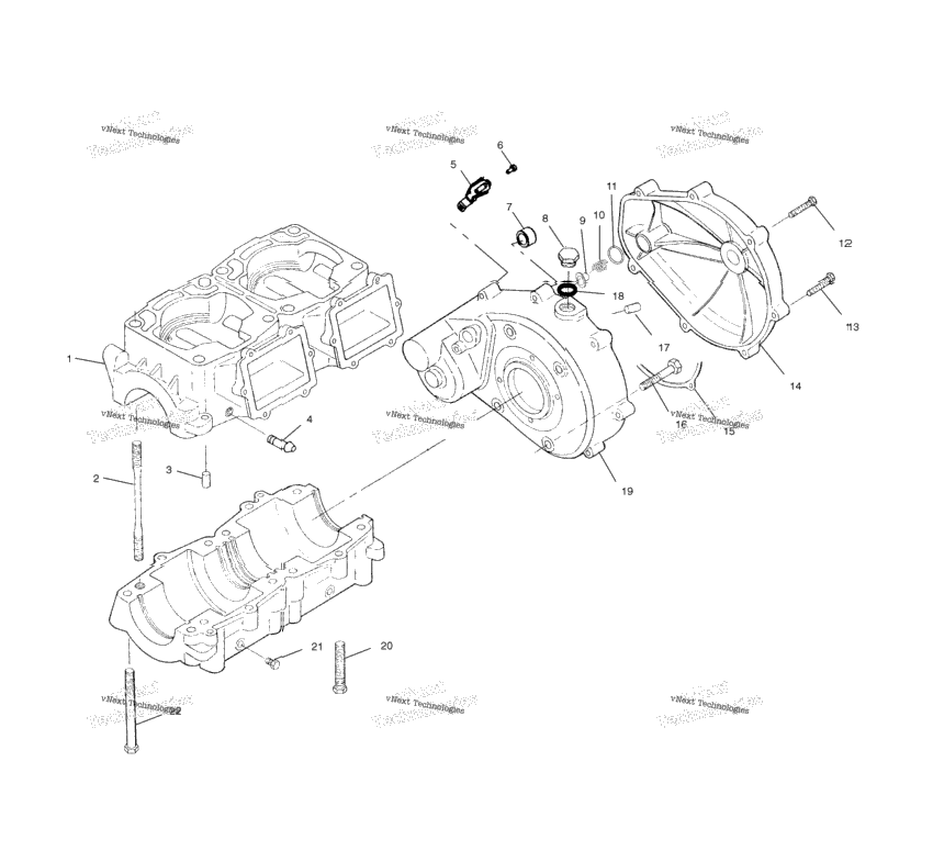 Crankcase W005197i