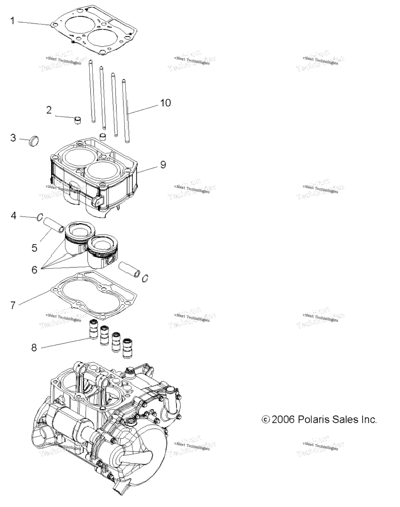 Engine, Piston & Cylinder