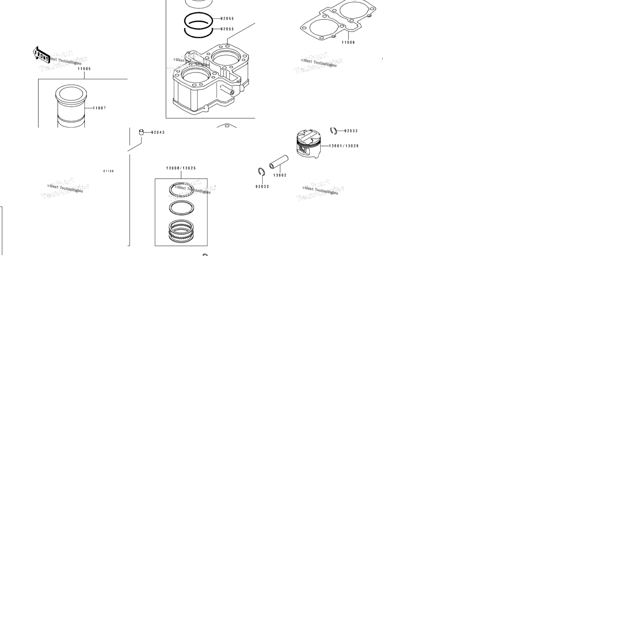 Cylinder/Pistons