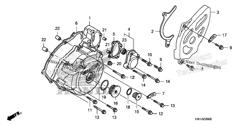 Left Crankcase Cover