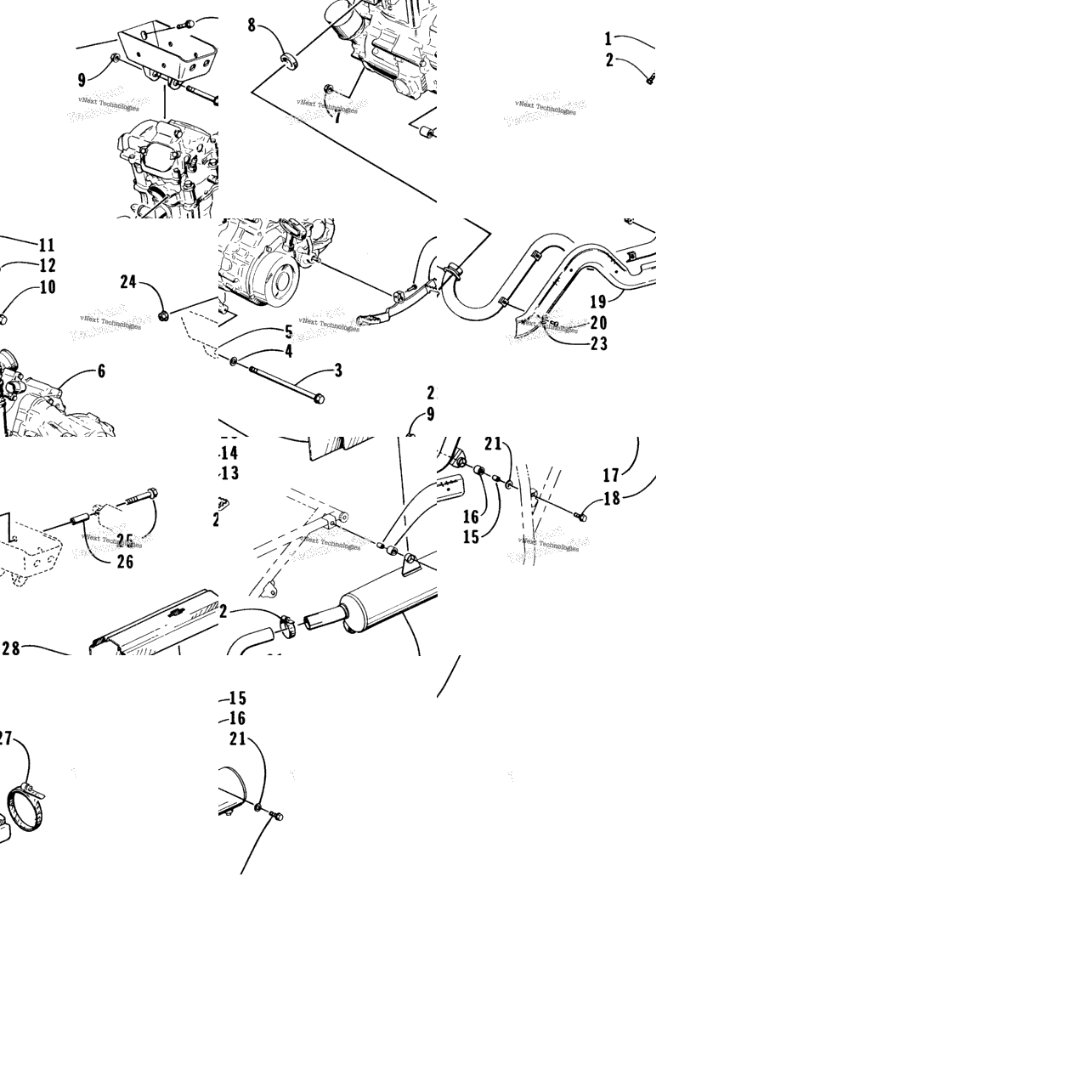 Engine And Exhaust