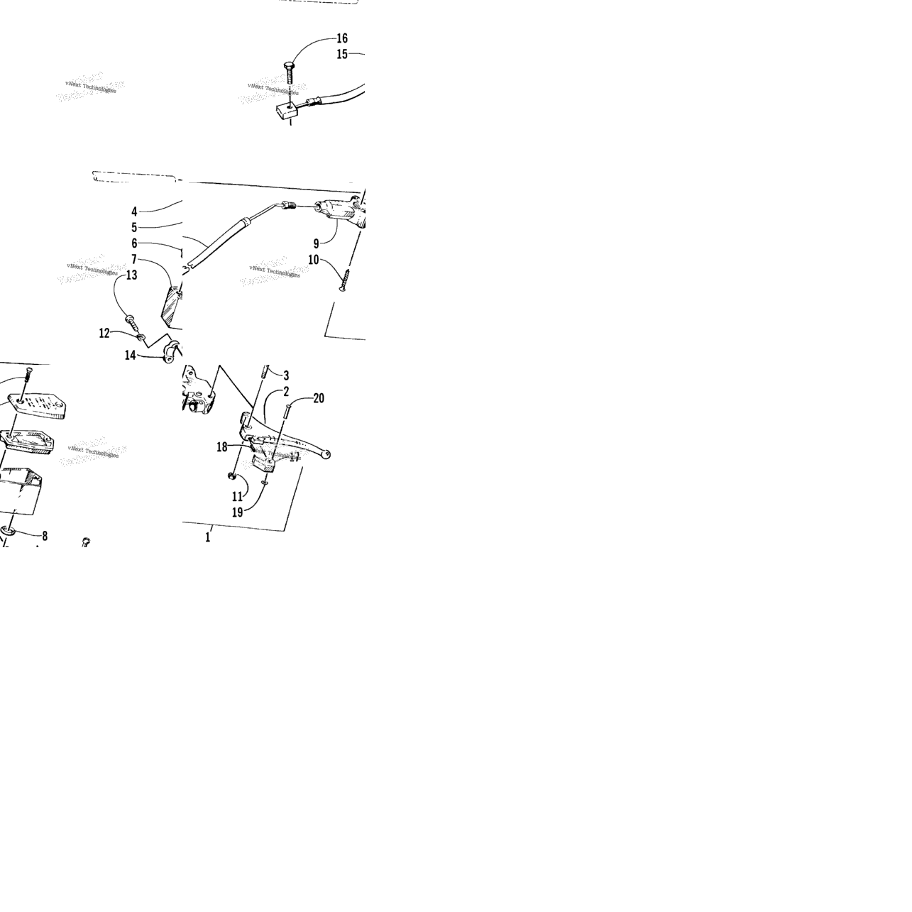 Hydraulic Brake Control Assembly