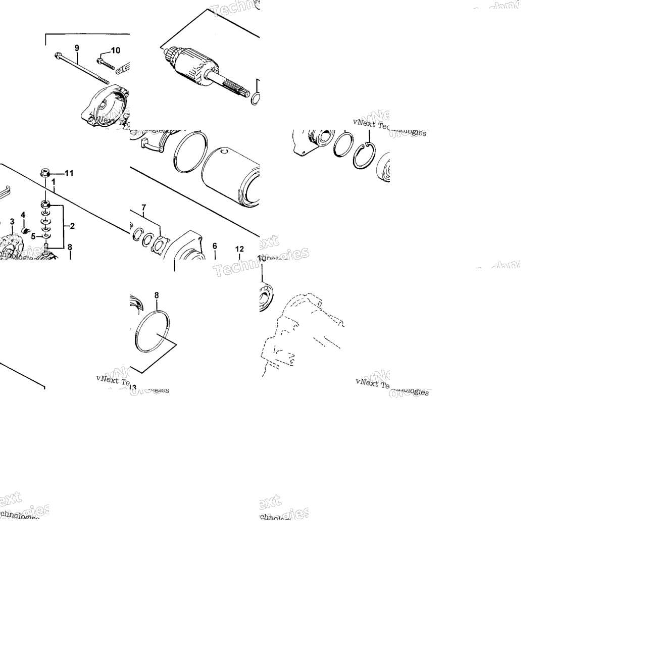 Starter Motor Assembly