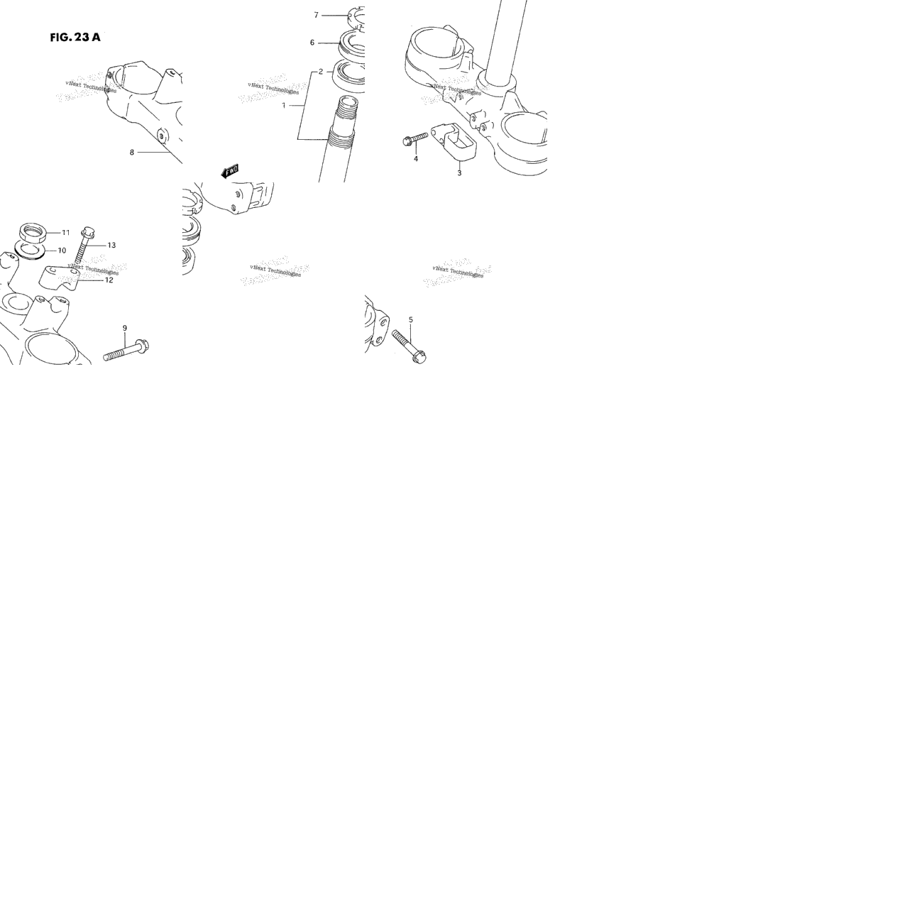 Steering Stem (Model P/R/S)