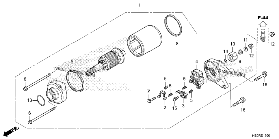 STARTER MOTOR