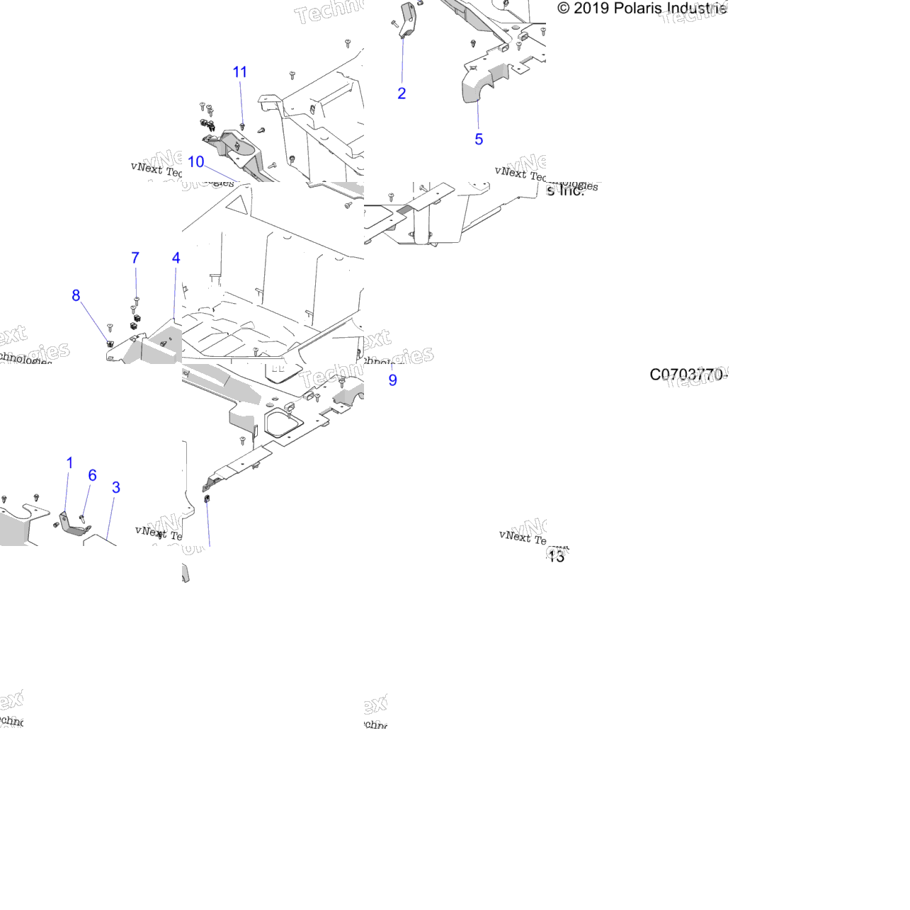 Body, Rear Rack, Mounting Z23rae92a/92B