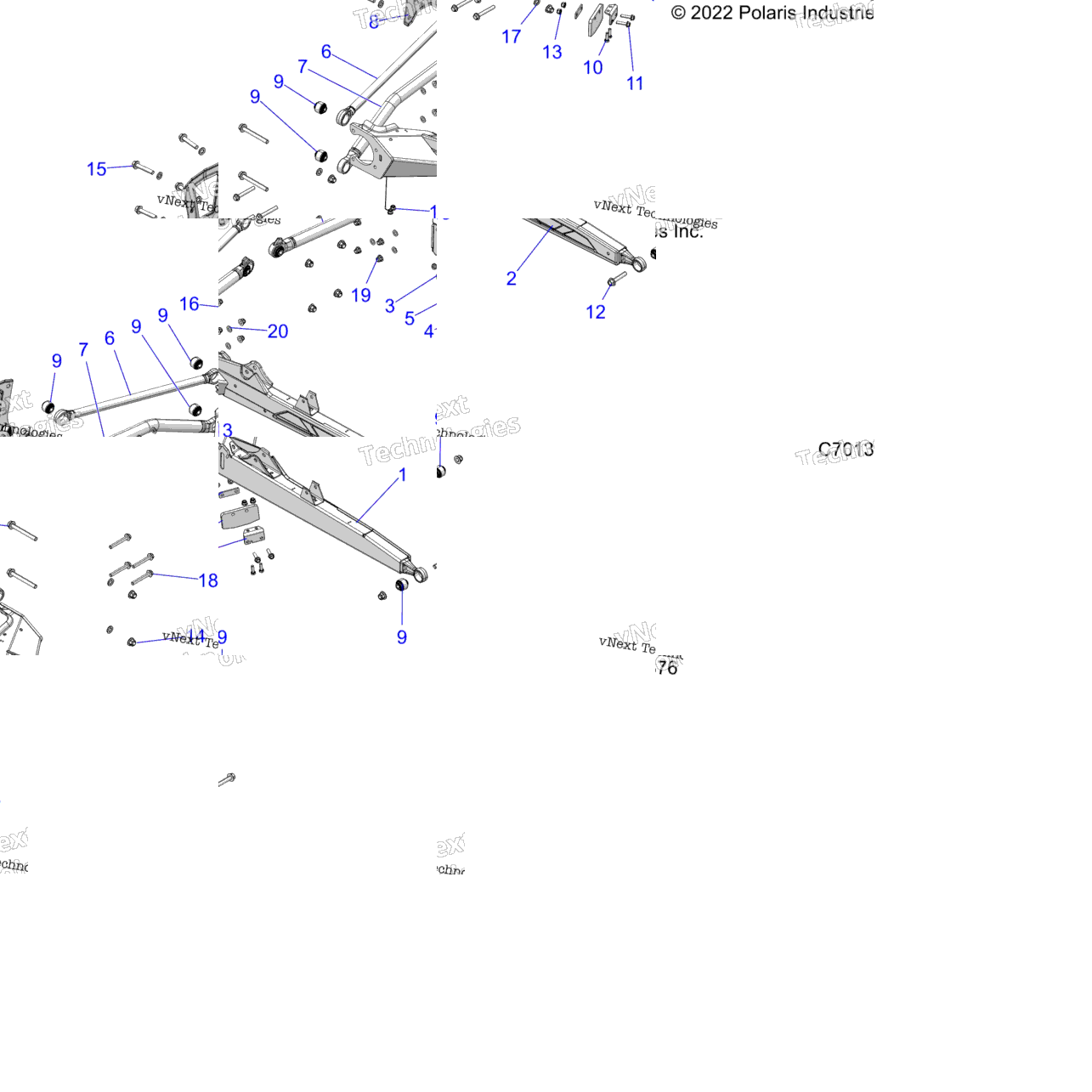 Suspension, Rear Control Arms Z23rae92a/92B