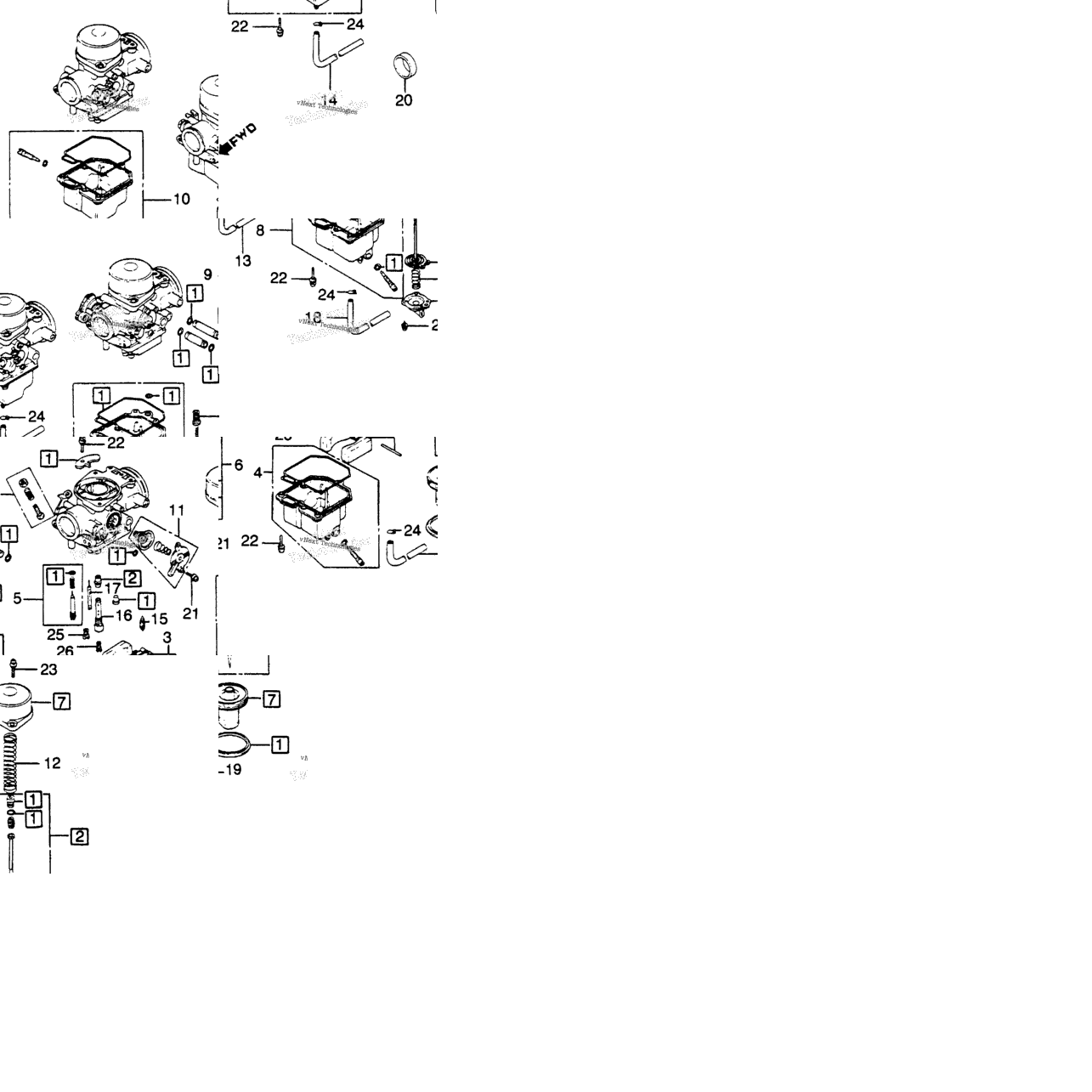 Carburetor Comp. Parts