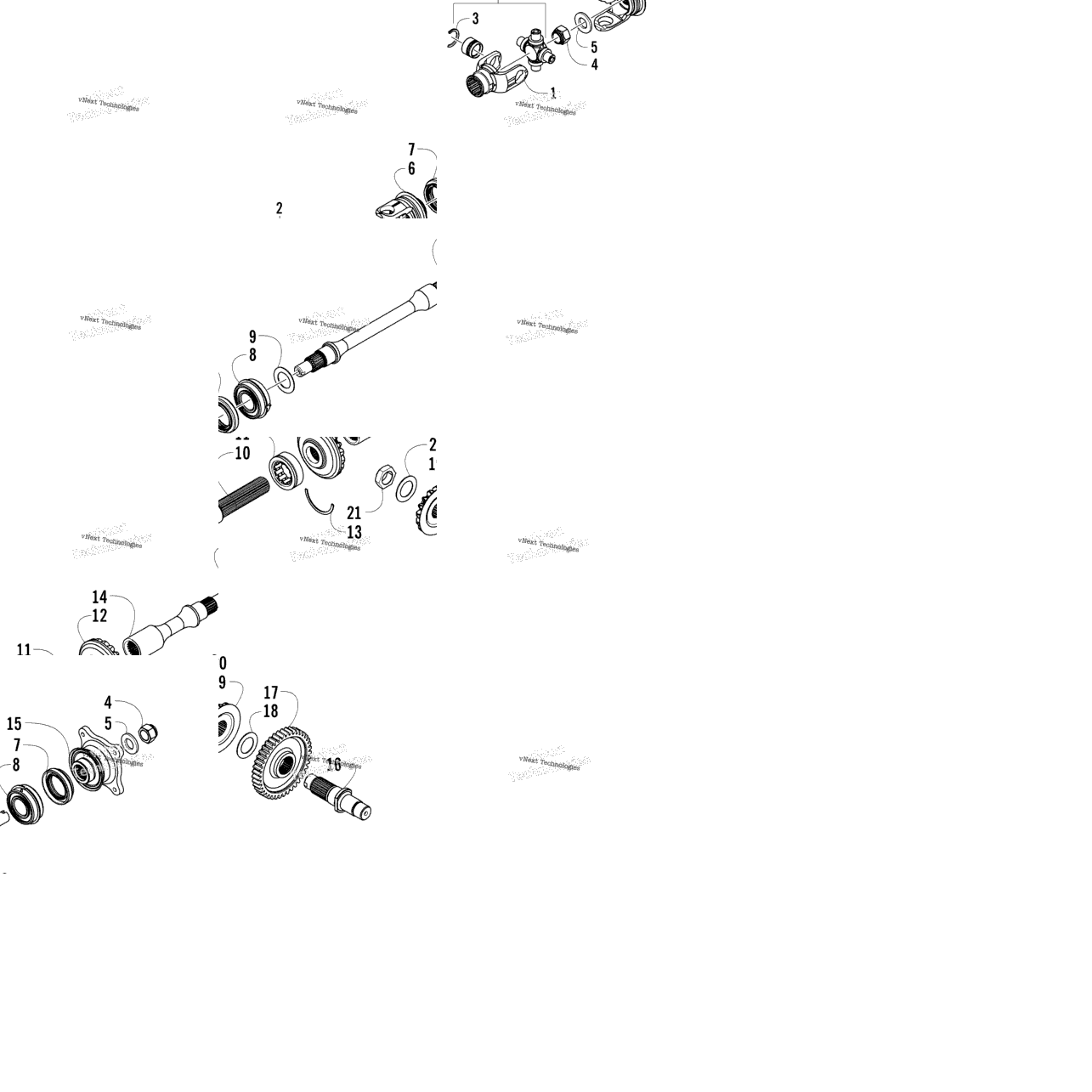 Secondary Drive Assembly