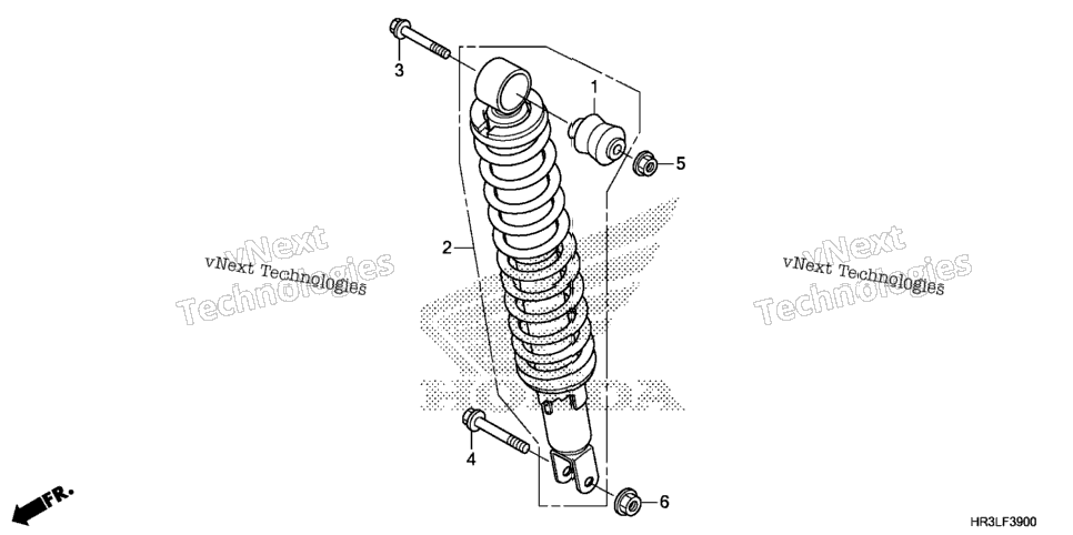 Rear Shock Absorber