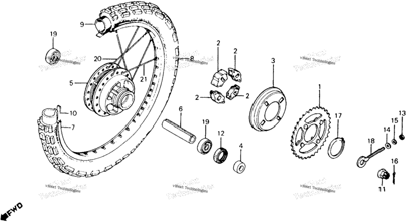 Rear Wheel
