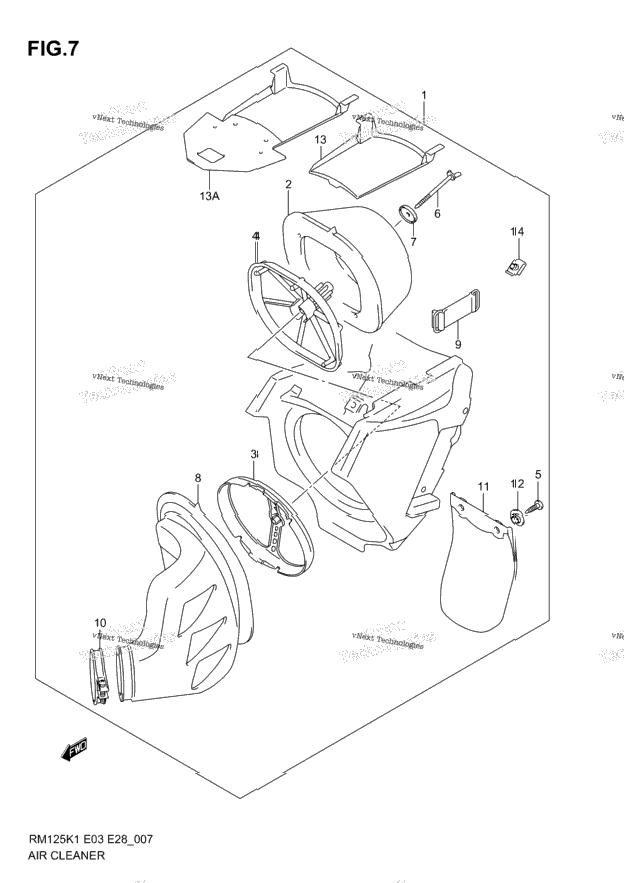 Air Cleaner (Model K1/K2/K3)
