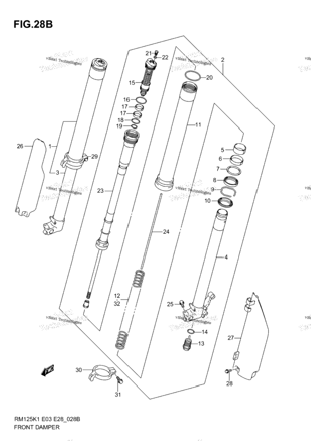 Front Damper (Model K3)
